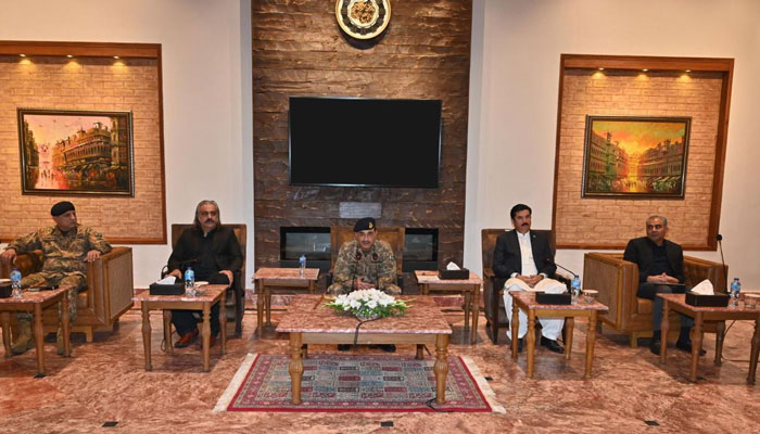 COAS Gen Aim Munir vows unyielding fight against terrorism during Peshawar visit