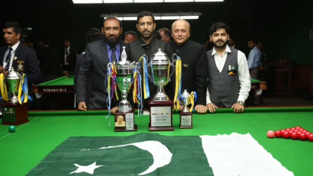 Mohammad Asif claims 3rd SAARC Snooker championship