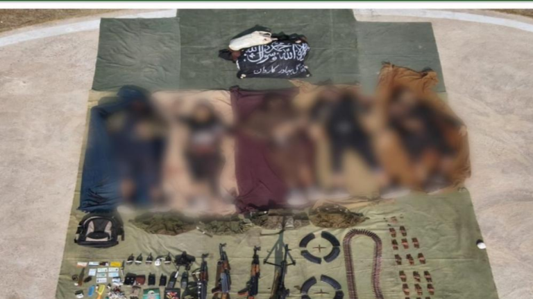 Security forces kill 5 Khwarij in IBO Khyber District : ISPR
