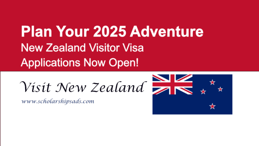 New visit visa requirements for New Zealand from January 2025