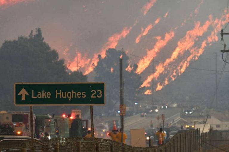 Los Angeles wildfire