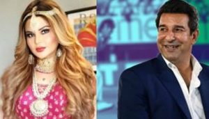 Rakhi Sawant expresses wish to dance in an item song with Wasim Akram