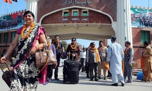 Indian Hindus pilgrimage