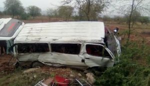 Three killed in passenger van accident near Abbottabad