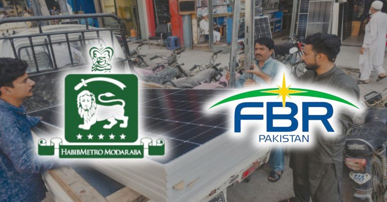 HabibMetro Bank solar panels import