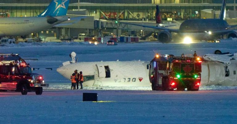 Delta plane crash