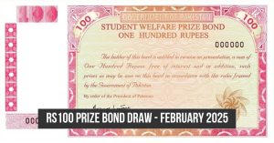100 prize bond February