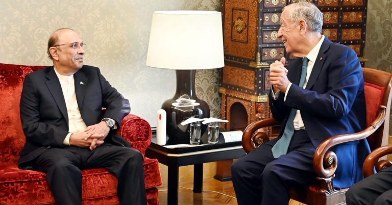 President Asif Zardari Portugal visit