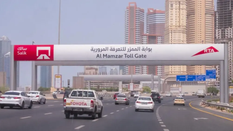 Toll Tax fee in Dubai increased from Feb 2025