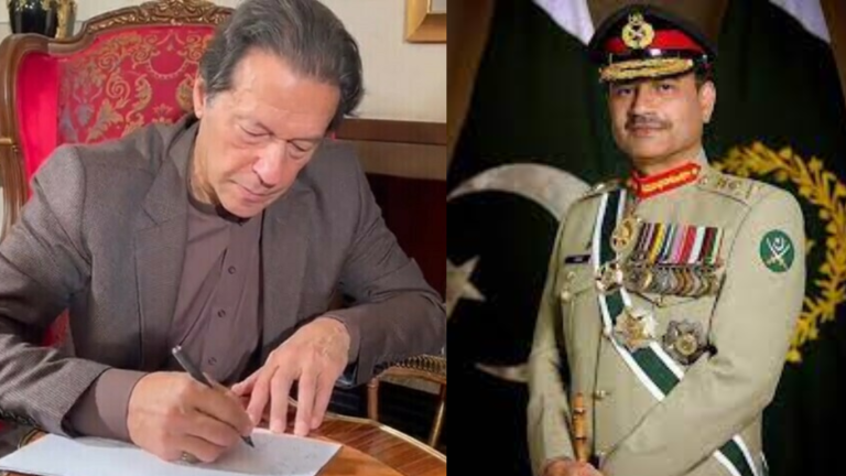 Army Chief has not received any letter from Imran Khan, say security sources