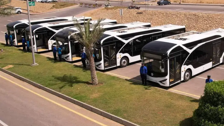 Punjab gets 11 new electric busses from China
