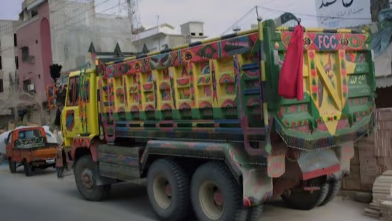 Two killed as dumper overturns onto car in Karachi