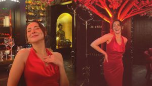 Hania Aamir stuns at glamorous birthday celebration