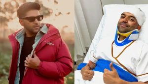 Indian singer Guru Randhawa injured on film set