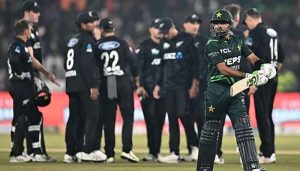 Pakistan falls short by 78 runs in Tri-Nation ODI Opener against New Zealand