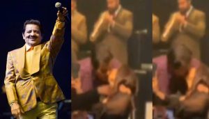 Udit Narayan’s on-stage kiss with fan sparks social media debate