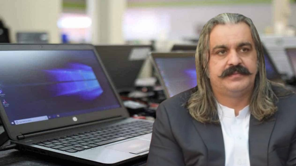 KP CM Gandapur announces 'Free Laptop Scheme' for students