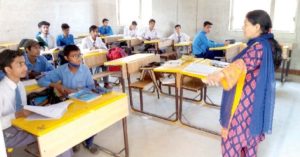 Sindh teachers excessive makeup