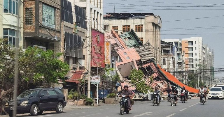 Myanmar earthquake toll