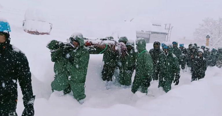 avalanche in Uttarakhand