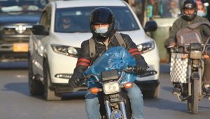 Helmetless bikers banned in Karachi