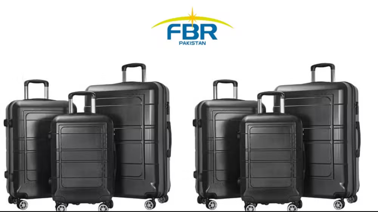 FBR sets new customs values for low-end suitcases from China