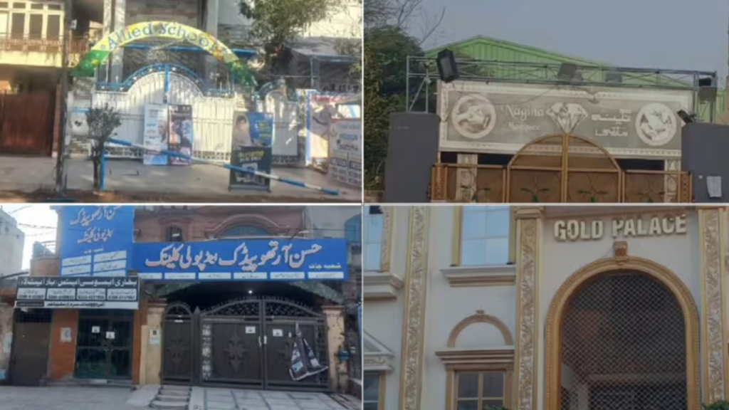 LDA seals Allied School 57 other buildings in Lahore