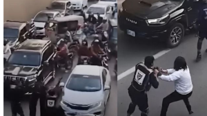 Private security guards arrested for assaulting citizen in Lahore