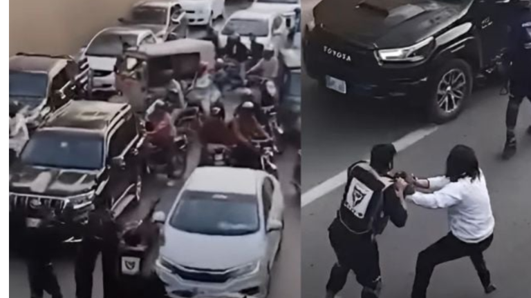 Private security guards arrested for assaulting citizen in Lahore