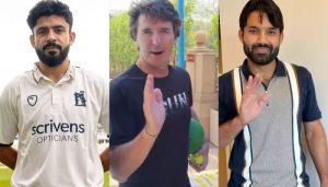 Aamir Jamal criticizes Brad Hogg for mocking Mohammad Rizwan’s English