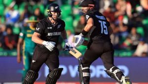 In the first semi-final of the ICC Men's T20 World Cup, New Zealand thrashed South Africa by 9 wickets to reach the Final.