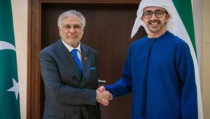 Ishaq Dar receives UAE Deputy Prime Minister