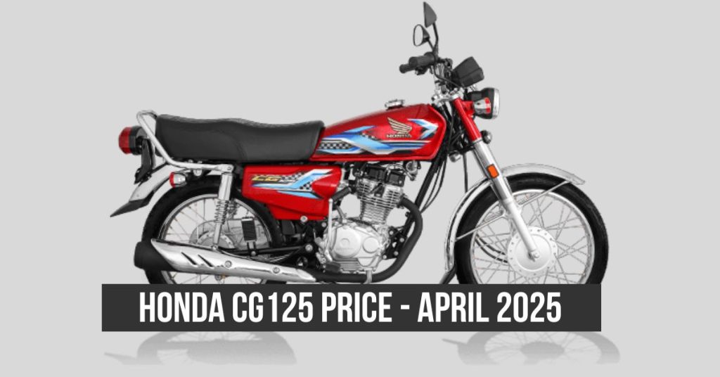 Honda CG125 price April