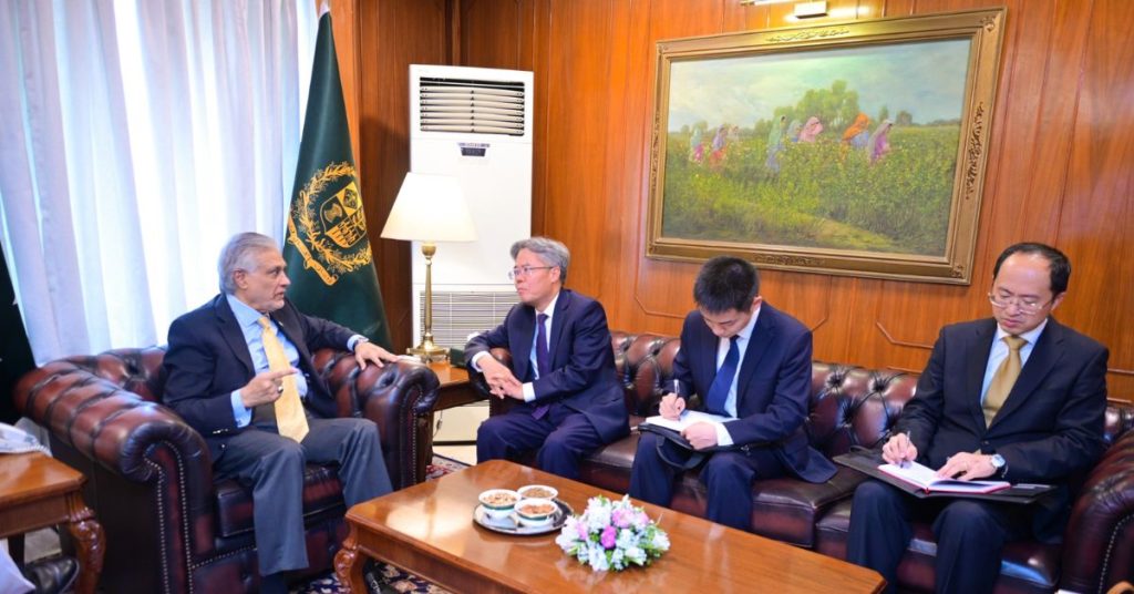 FM Ishaq Dar, Chinese Ambassador exchange views on evolving regional situation