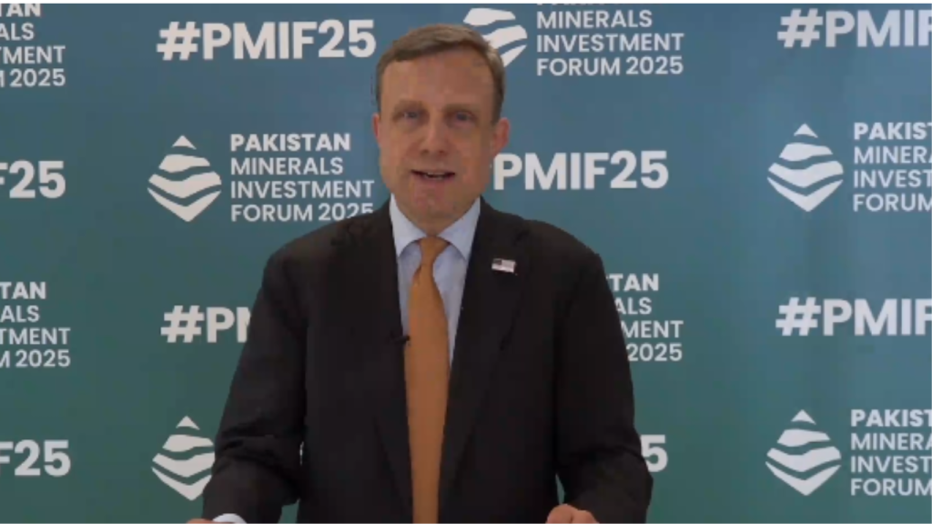 US official Eric Meyer emphasizes strengthening US-Pakistan partnership at Minerals Forum