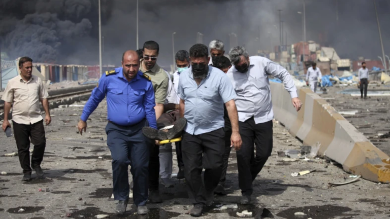 Iran port explosion
