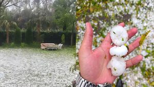 Massive hailstorm hit Islamabad