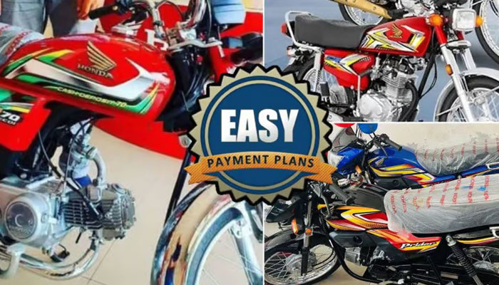 Honda CD 70, CG 125, Pridor, CB 150 Installment Plans for April 2025
