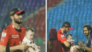 Shaheen Afridi's son Alyaar wins hearts in viral stadium photos