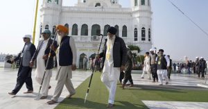 Sikh pilgrims