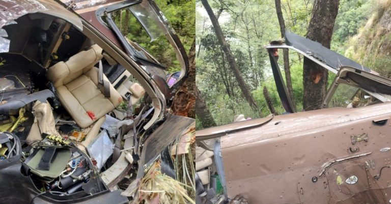 Helicopter crash leaves five dead two injured in India
