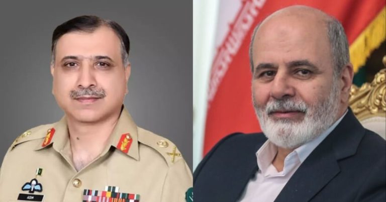 NSA Asim Malik discusses security situation with Iranian counter part