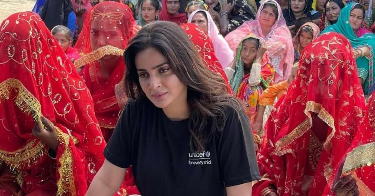 UNICEF teams up with Saba Qamar to combat child marriage in Pakistan