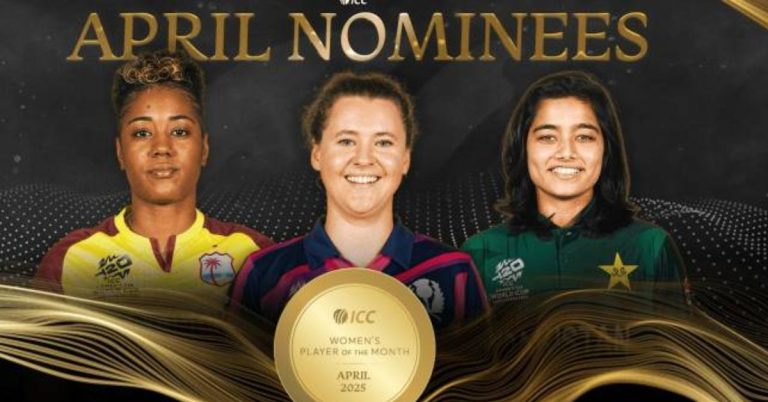 Pakistan's All Rounder shortlisted for ICC April Player of the Month