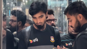 First batch of Bangladesh cricketers land in Lahore for upcoming t20 series
