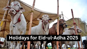 Govt announces holidays for Eid-ul-Adha 2025
