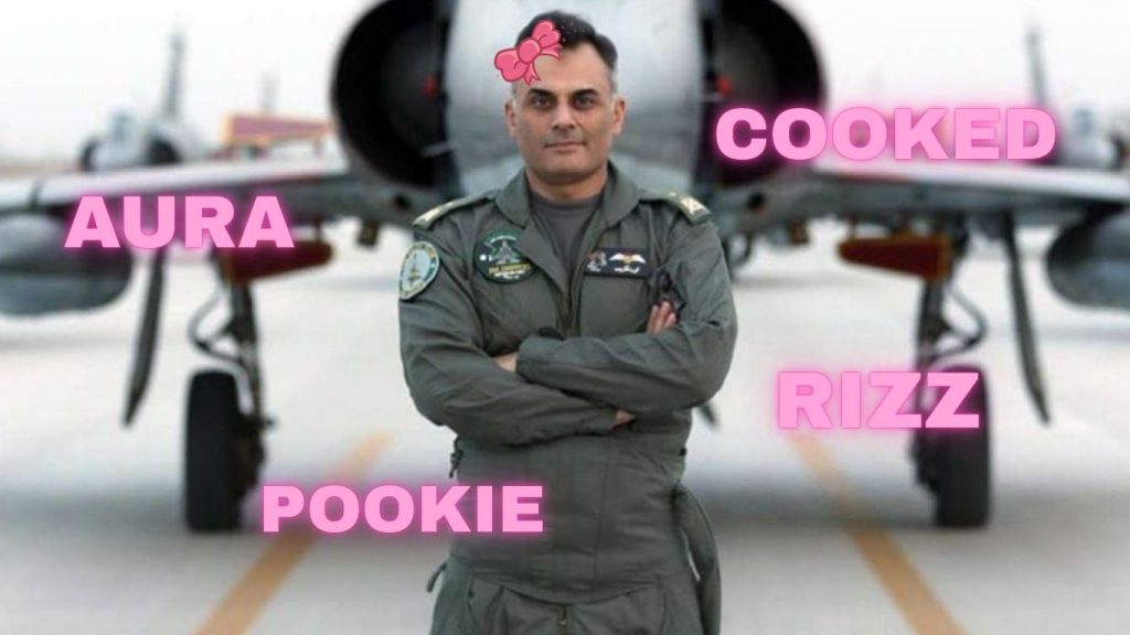 Air Vice Marshal Aurangzeb Ahmed Pakistan's new social media sensation