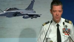 French military reacts to Rafale jet downing in Pakistan-India conflict