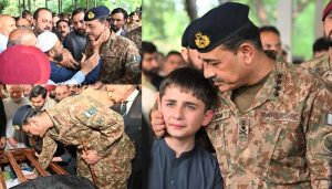President, PM & COAS lead tributes at funeral of 7-year-old Irtaza Abbas Turi
