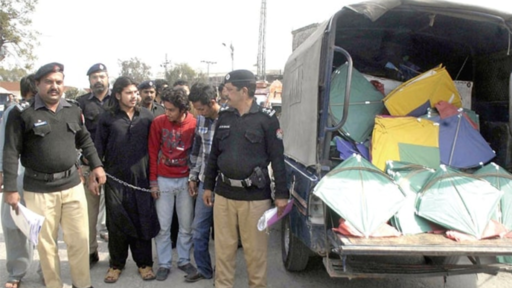 Police arrests over 3000 for flying kites